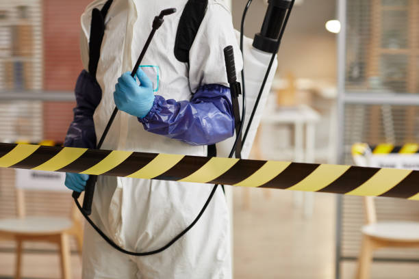 Professional Biohazard technician working in Loxahatchee, FL